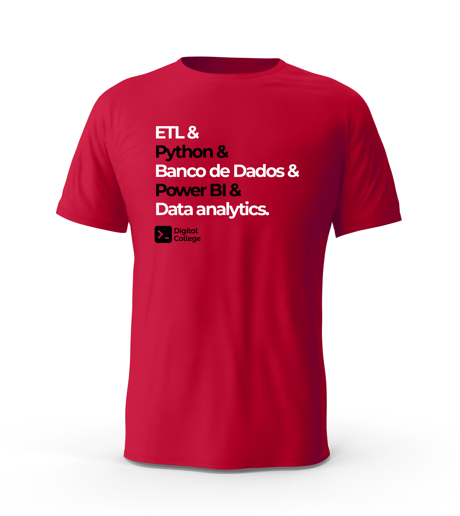 Camisa - Data Analytics (Vermelha)