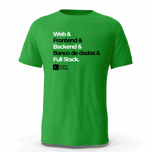 Camisa - Full Stack (Verde)